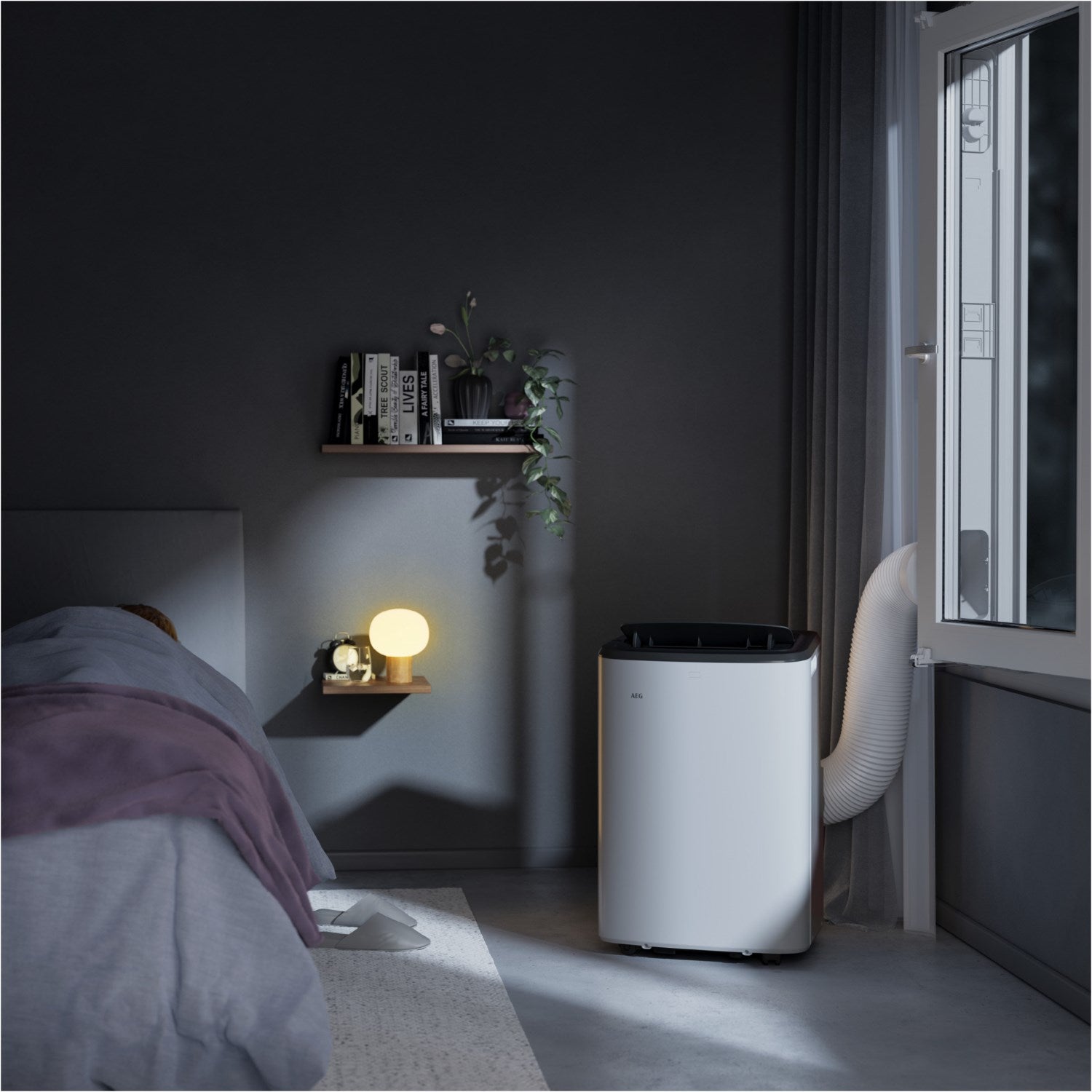 AEG AXP26U339CW Comfort 6000 Klimagerät 9.000 BTU Kühlleistung, 64 dB(A)