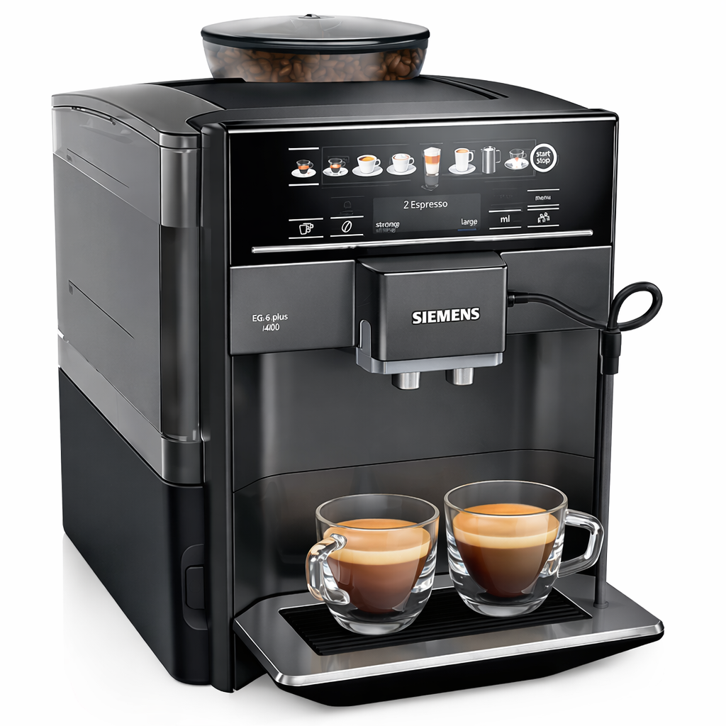 Siemens EQ6 TE654319RW, Espressomaschine, 1,7 l, Kaffeebohnen, Eingebautes Mahlwerk, 15