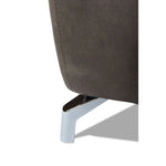 FURNHOUSE Selesta 2-Sitzer Sofa – mit Elektrische Relaxfunktion, USB - Stoffbezug Taupe Grau