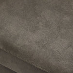 FURNHOUSE Selesta 2-Sitzer Sofa – mit Elektrische Relaxfunktion, USB - Stoffbezug Taupe Grau