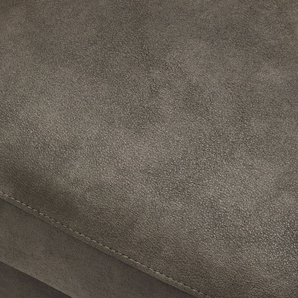 FURNHOUSE Selesta 2-Sitzer Sofa – mit Elektrische Relaxfunktion, USB - Stoffbezug Taupe Grau