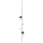 Teleskop-Blumenregal 175-275 cm Pflanztreppe Blumentreppe Regal Pflanzenregal