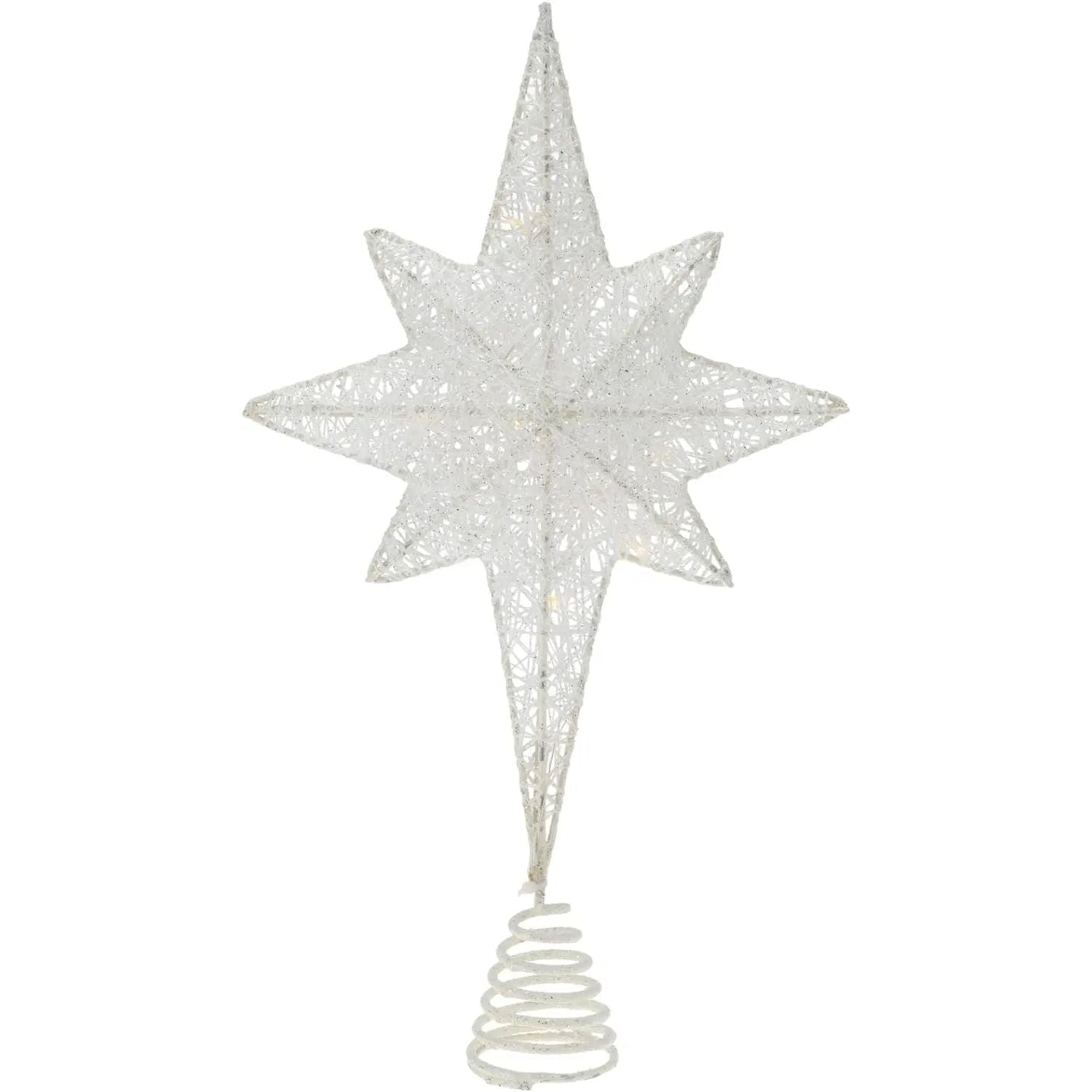 Tannenbaumspitze weiß LED Weihnachtbeleuchtung Tannenbaumbeleuchtung
