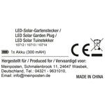 Solarleuchte SKY Solar Solarlampe schwarz Metall Höhe 90 cm Welle
