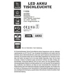 Lampe LED ohne Kabel Touch Tischleuchte Tischlampe Leuchte kabellos dimmbar