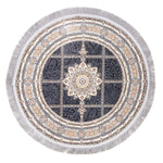 Orientalischer Webteppich - Eastern Elegance - rund