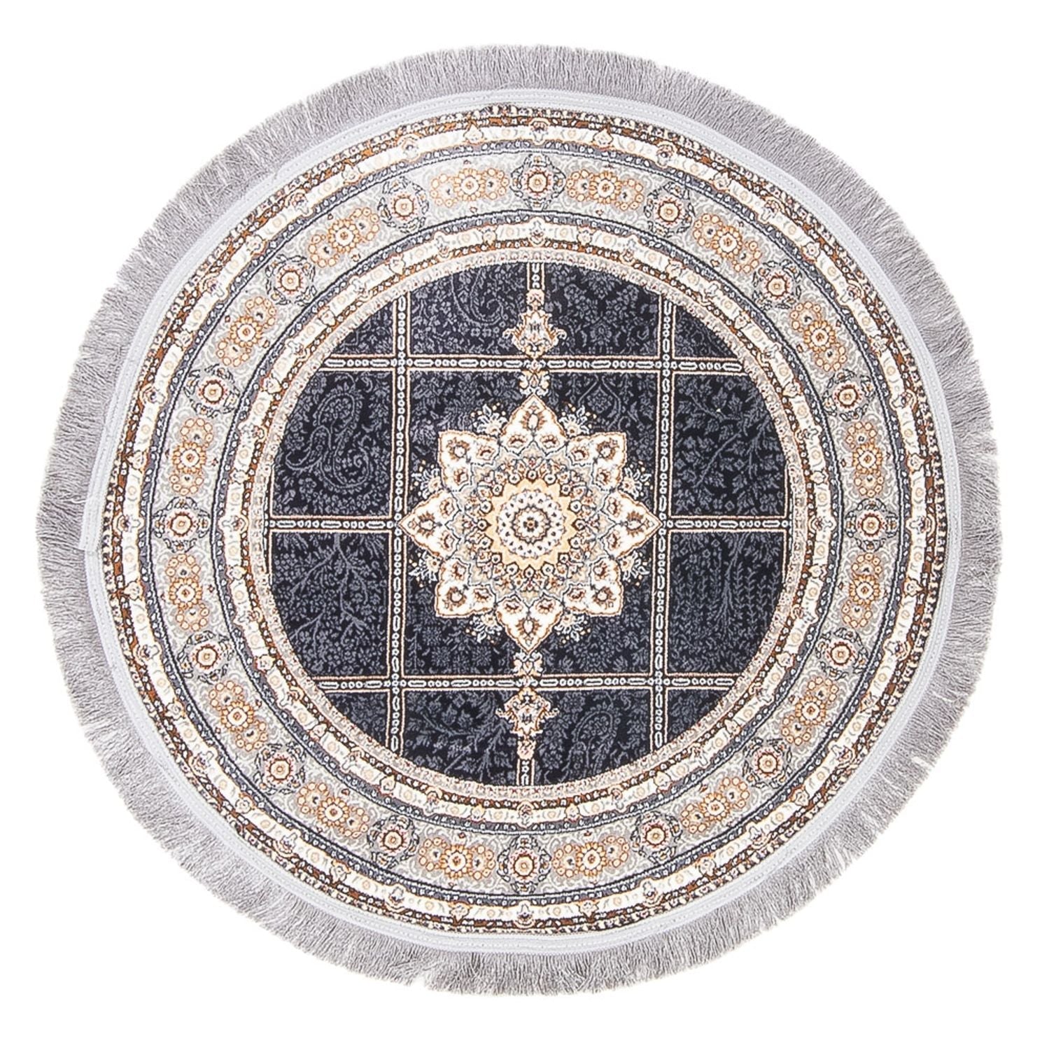 Orientalischer Webteppich - Eastern Elegance - rund