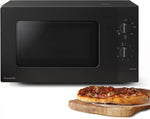 Panasonic NN-GM22QBEPG, Arbeitsplatte, Kombi-Mikrowelle, 20 l, 800 W, Drehregler, Schwarz