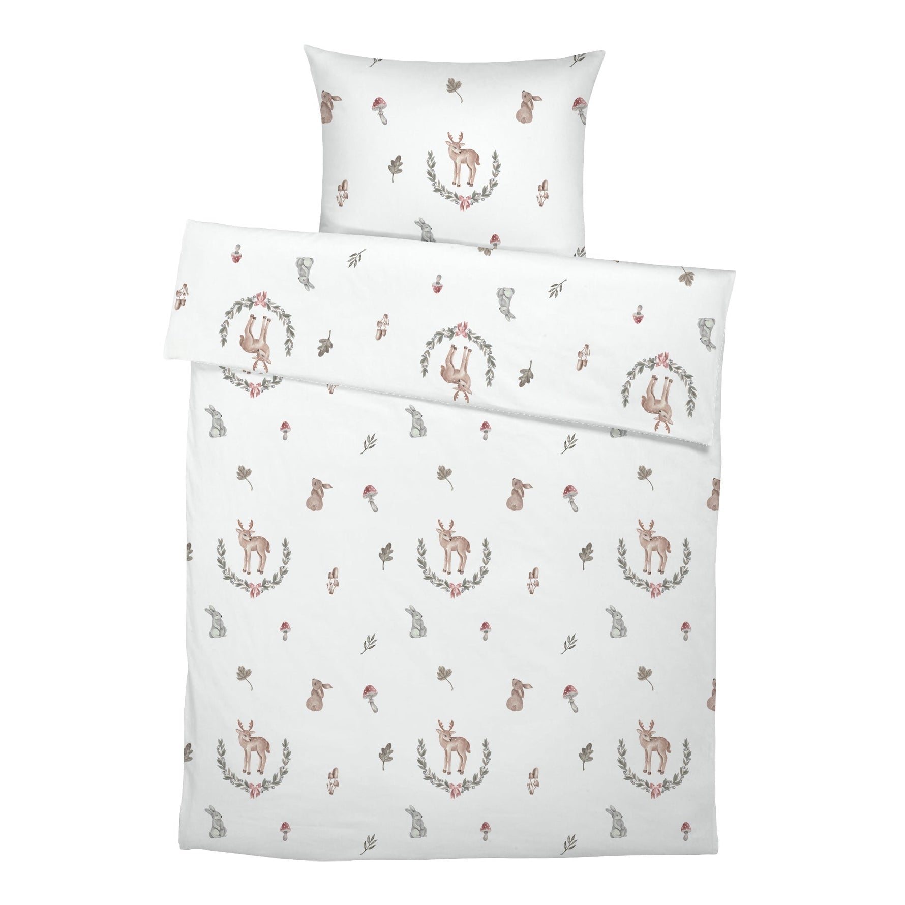 “Rehe” Premium Kinderbettwäsche