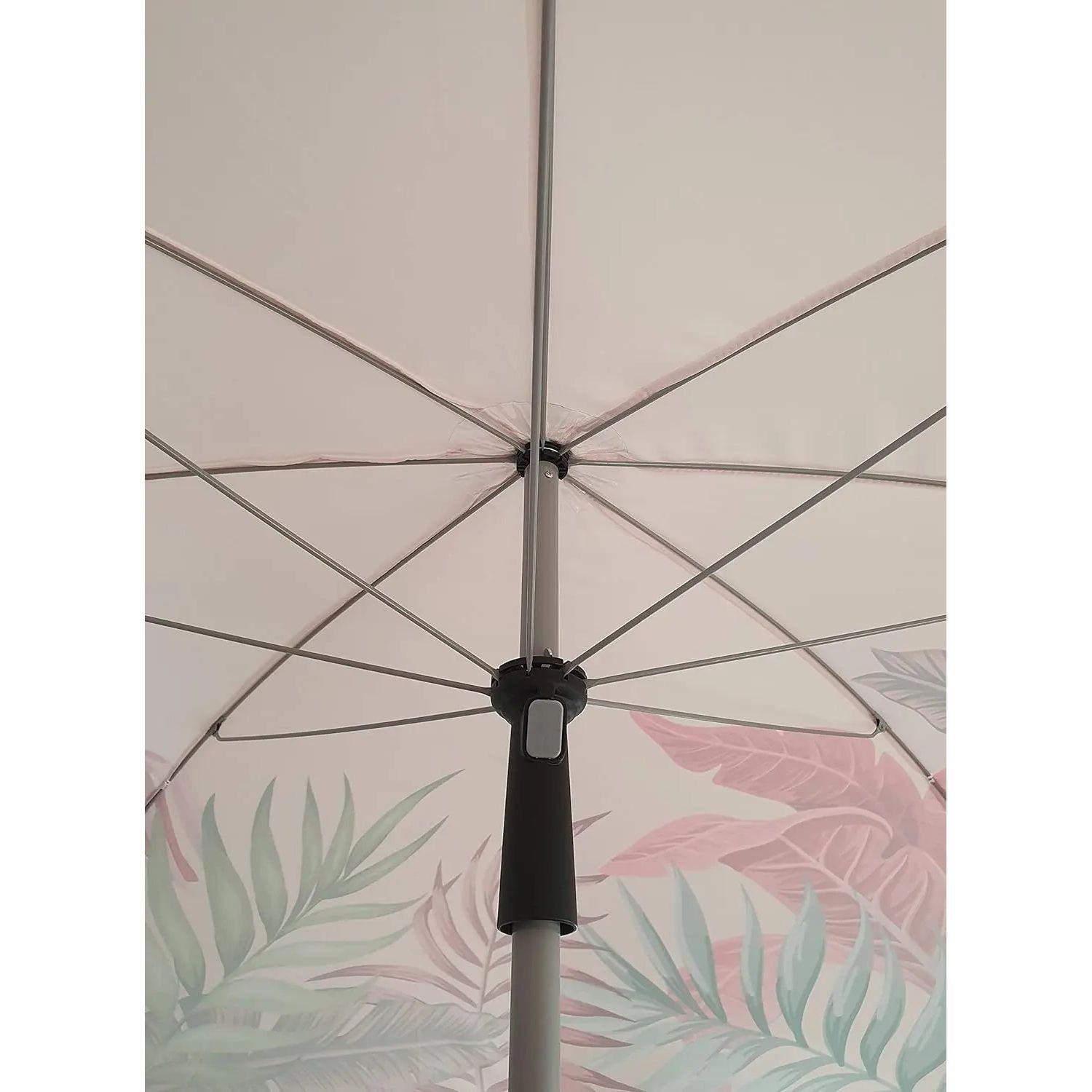 Sonnenschirm Strandschirm UV-Schutz 40+ Schirm Balkonschirm Ø 175 cm rosa