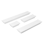 Wandregal weiß Landhaus Bücherregal 15-61 cm Wandboard Hängeregal Schweberegal
