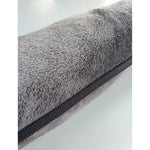 Zugluftstopper Windstopper Türwindstopper Zugluft Microfaser 90 cm Dunkelgrau