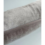 Zugluftstopper Windstopper Türwindstopper Zugluft Microfaser 90 cm Hellgrau