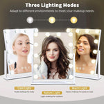 13 By 11 Lighted Makeup Vanity Mirror 12 Dimmable Bulbs