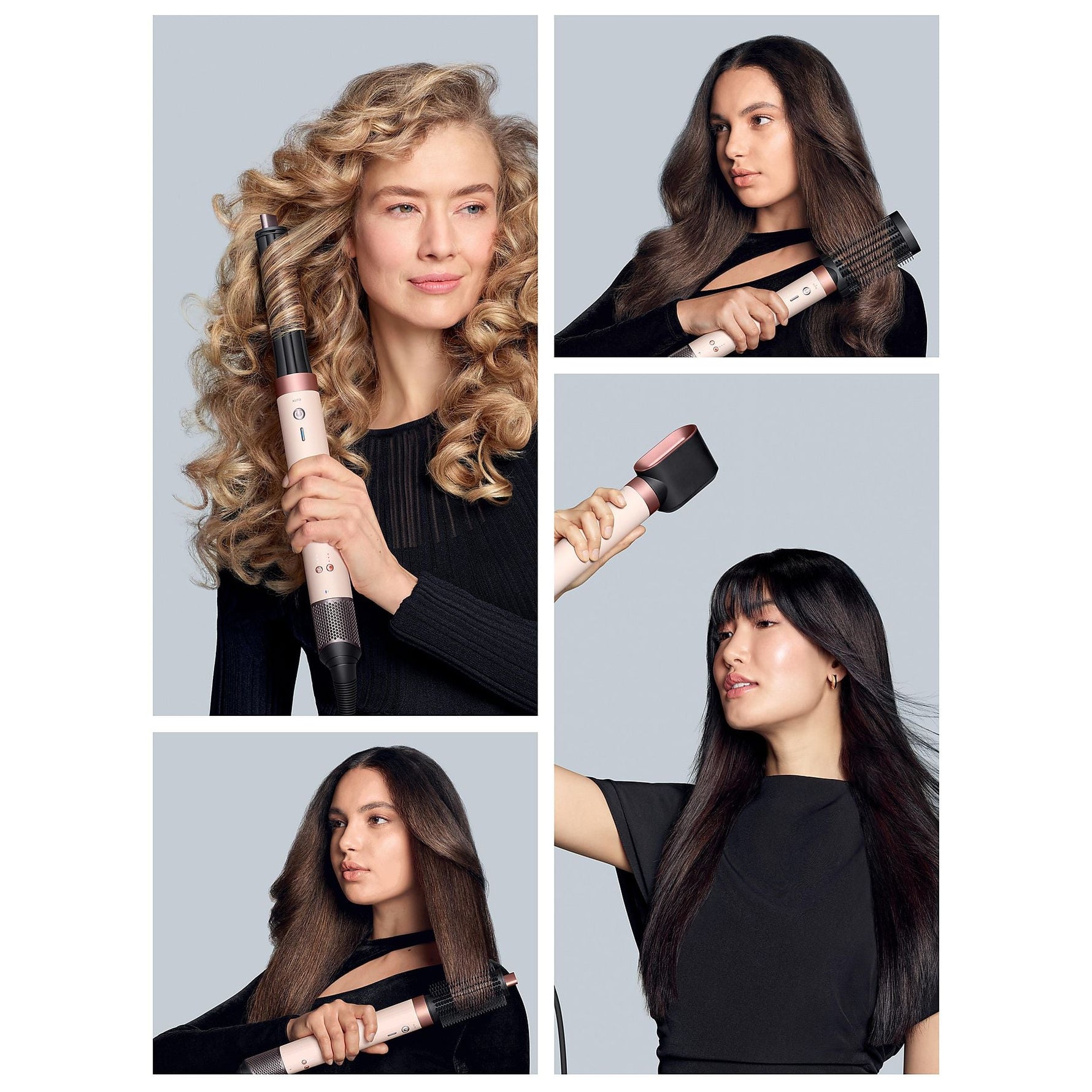 DYSON Airwrap Co-anda 2x™ Multi-Haarstyler und -trockner Straight+Wavy, Ceramic Pink/Roségold, Haarstyler
