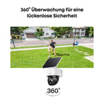 Anker Innovations Eufy SoloCam S340 - Netzwerk-Überwachungskamera - schwenken / neigen  -  Farbe (Tag&Nacht)