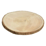 Dekobrett Baumscheibe Holz Holzbrett Brett Tablett Tischdeko Holzscheibe 38-44