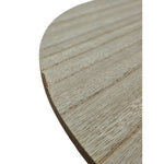 Beistelltisch Couchtisch rund Holz Metall Tisch Nachttisch Holztisch 40cm B-WARE