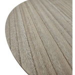 Beistelltisch Couchtisch rund Holz Metall Tisch Nachttisch Holztisch 40cm B-WARE