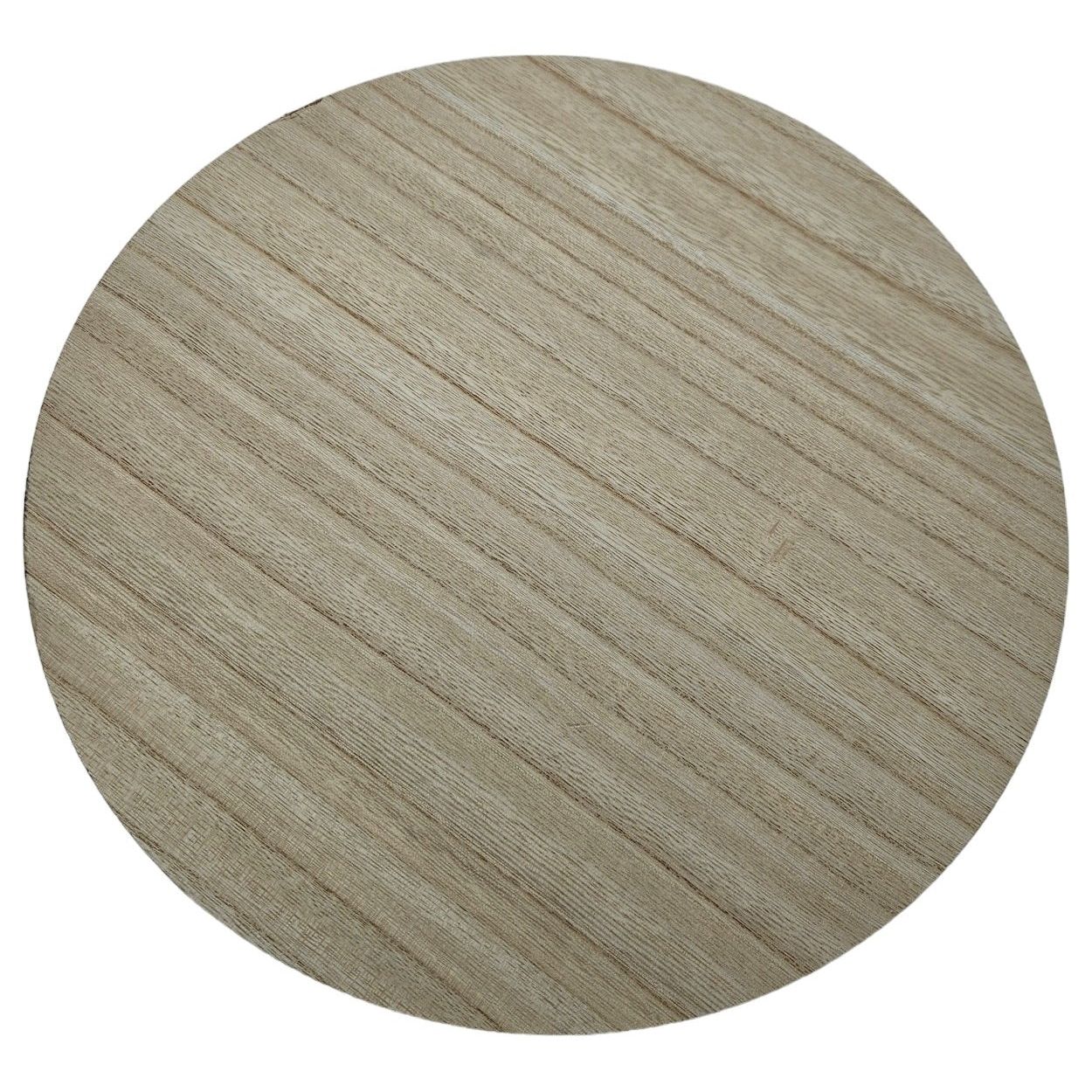 Beistelltisch Couchtisch rund Holz Metall Tisch Nachttisch Holztisch 40cm B-WARE