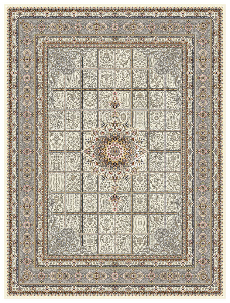 Orientalischer Webteppich - Eastern Elegance - rechteckig