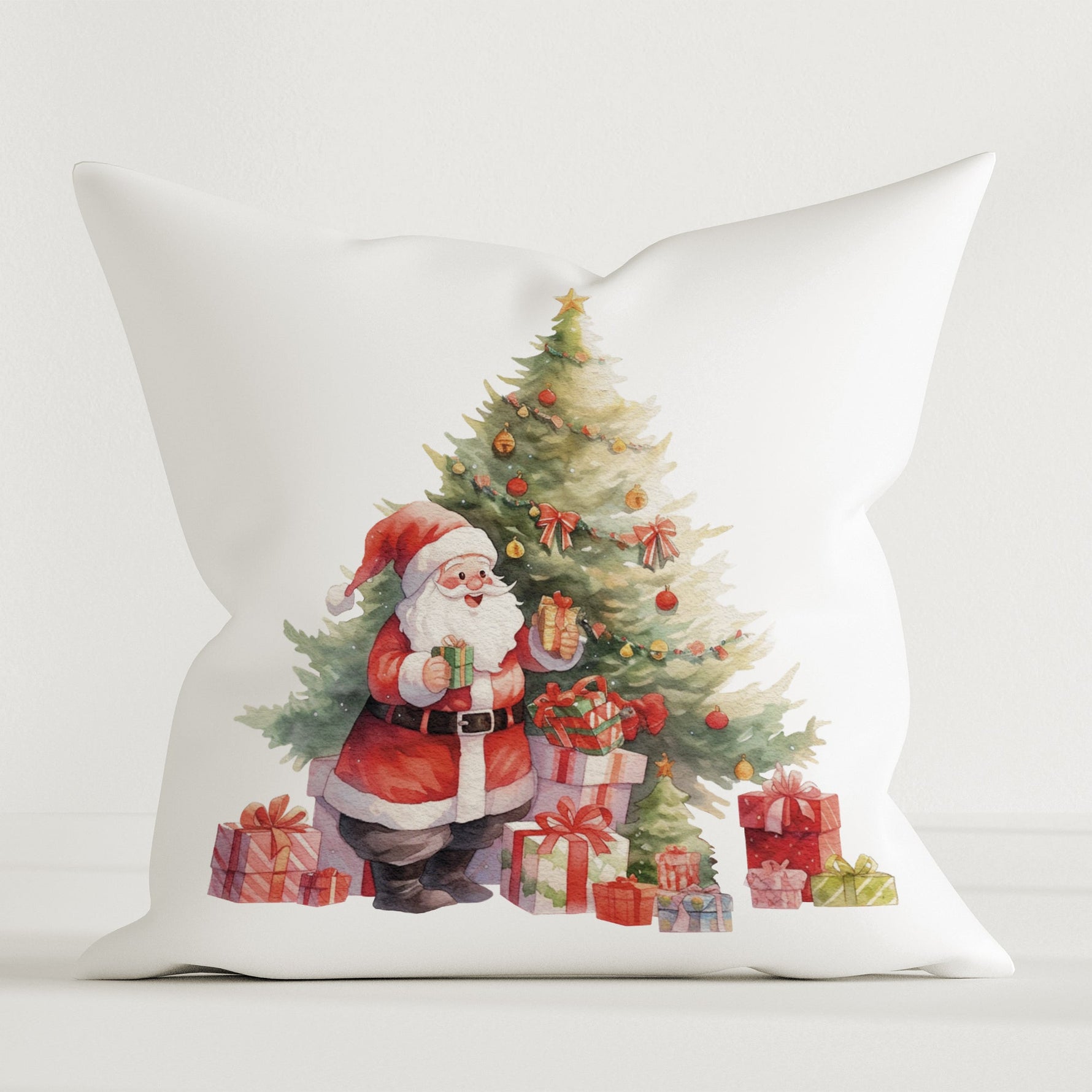 "Weihnachtsmann" Premium Dekokissen