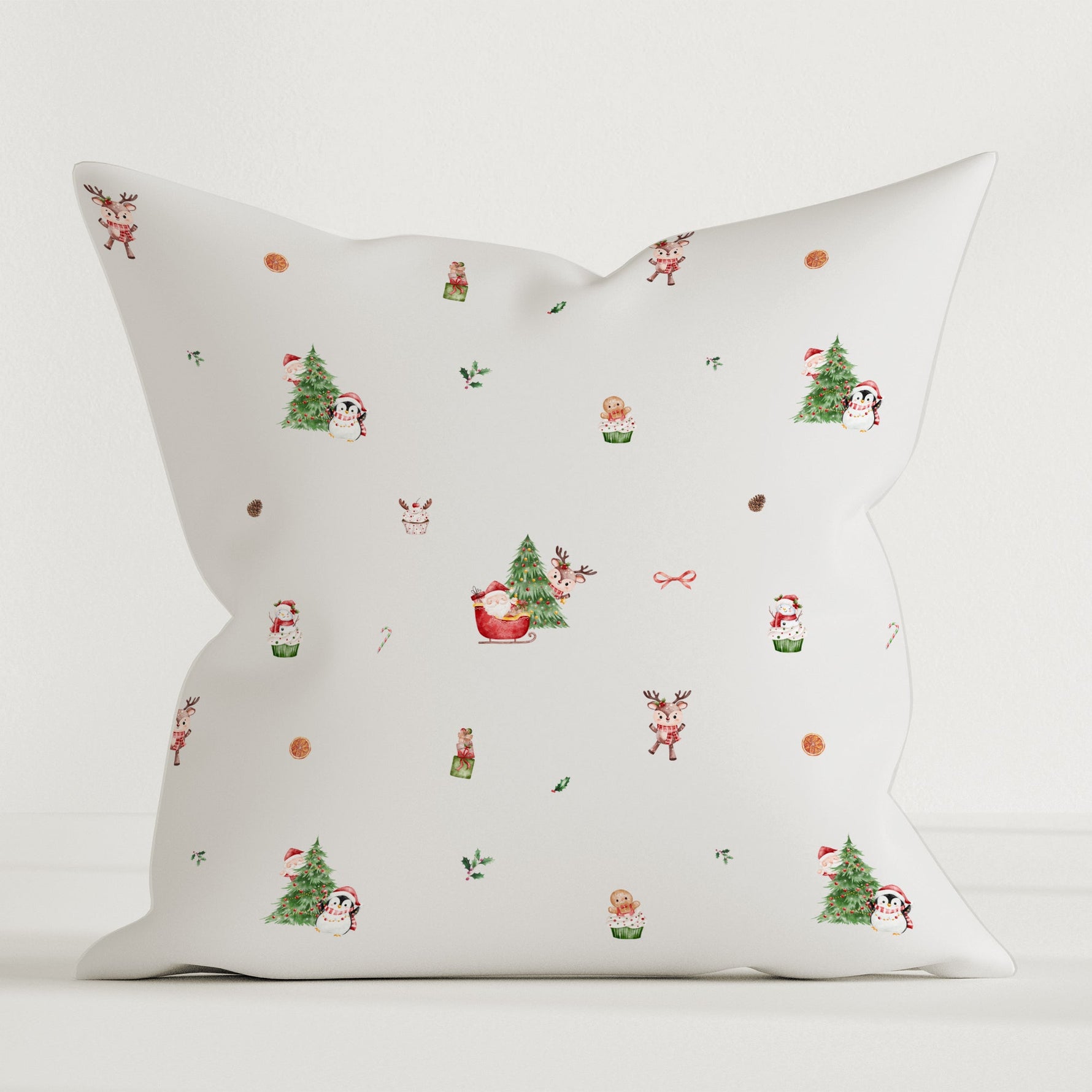 "Nordic Santa" Premium Dekokissen