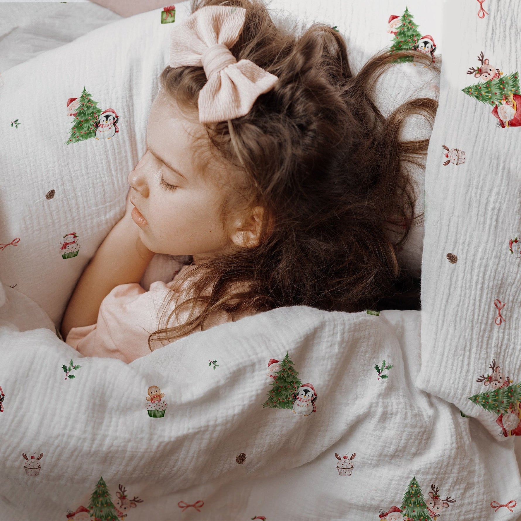 "Nordic Santa" Premium Kinderbettwäsche