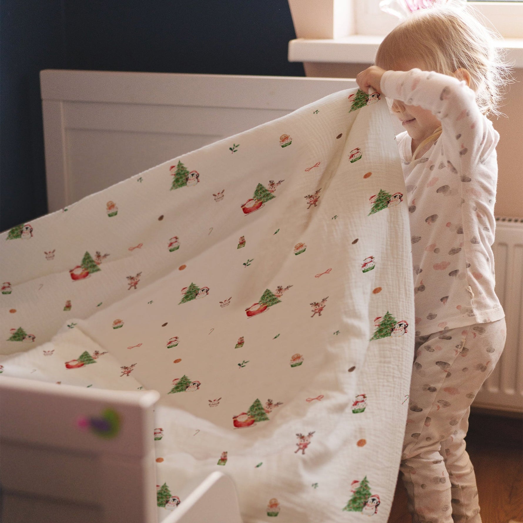 "Nordic Santa" Premium Kinderbettwäsche