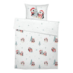 "Winter Pinguine" Premium Kinderbettwäsche