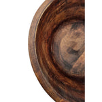 Holzschale Mango Holz Schale Dekoschale Brotschale Mangoholz Ø 30 x Höhe 9,5 cm
