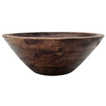 Holzschale Mango Holz Schale Dekoschale Brotschale Mangoholz Ø 30 x Höhe 9,5 cm