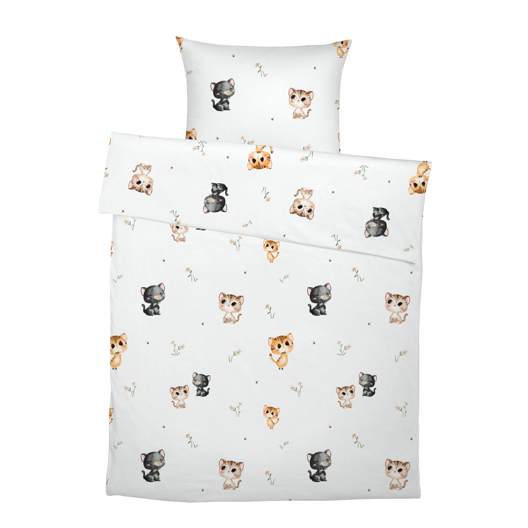 "Katzen" Premium Kinderbettwäsche