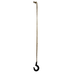 Haken Deckenhaken Hängehaken Dekohaken Seil Tau Metall Aufhängung Länge 110 cm