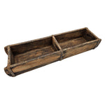 Holzkiste Ziegelform Ziegelsteinform Kiste recyceltes Holz Kasten 60 cm