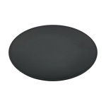 Kerzenhalter schwarz 4 Stück Stumpenkerzen Teller Kerzenteller Weihnachten 8,5 cm