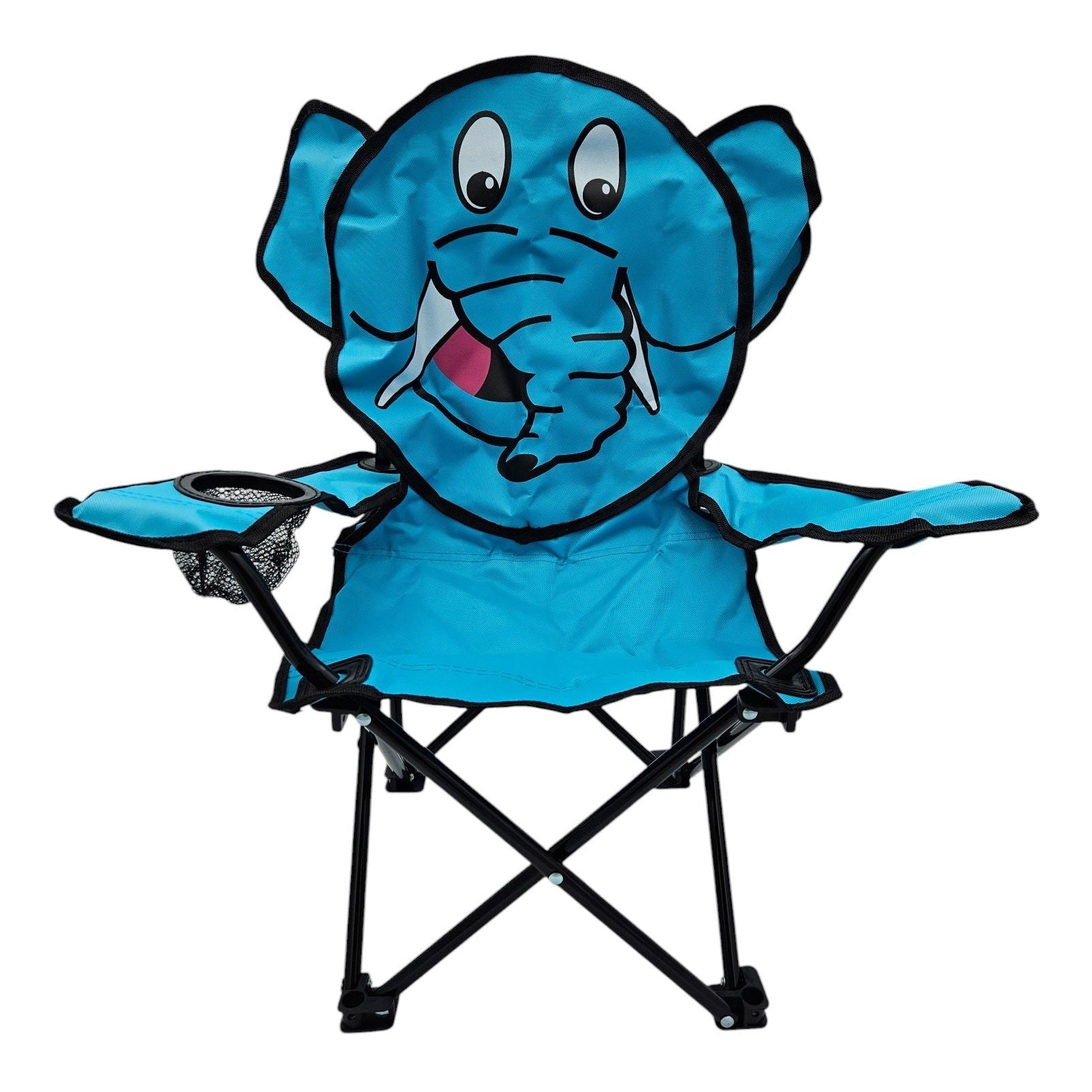 Kinderstuhl Campingstuhl Anglerstuhl Klappbar Affe Forsch Elefant Katze Getränkehalter