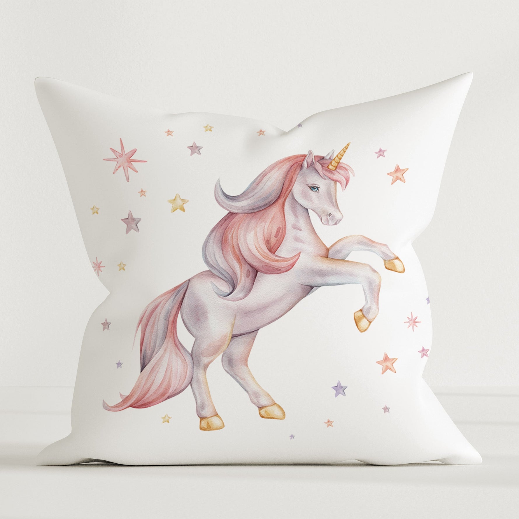 "Sternen Einhorn" Premium Dekokissen