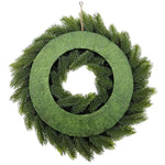 Adventskranz Tannenkranz Weihnachtskranz künstlicher Deko-Kranz grün Kranz Ø40cm