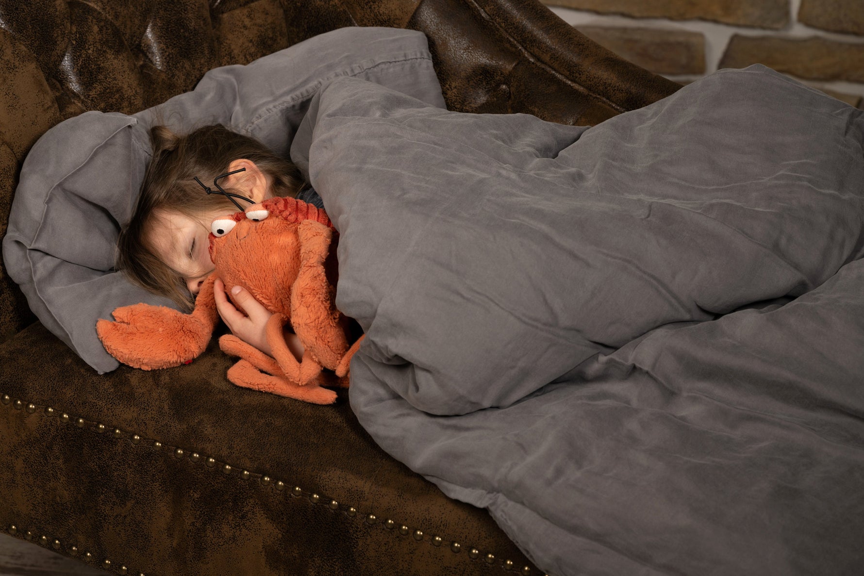 Premium Lyocell Kinderbettwäsche "Frosty Stone"