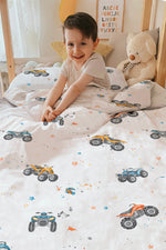 "Quads" Premium Kinderbettwäsche