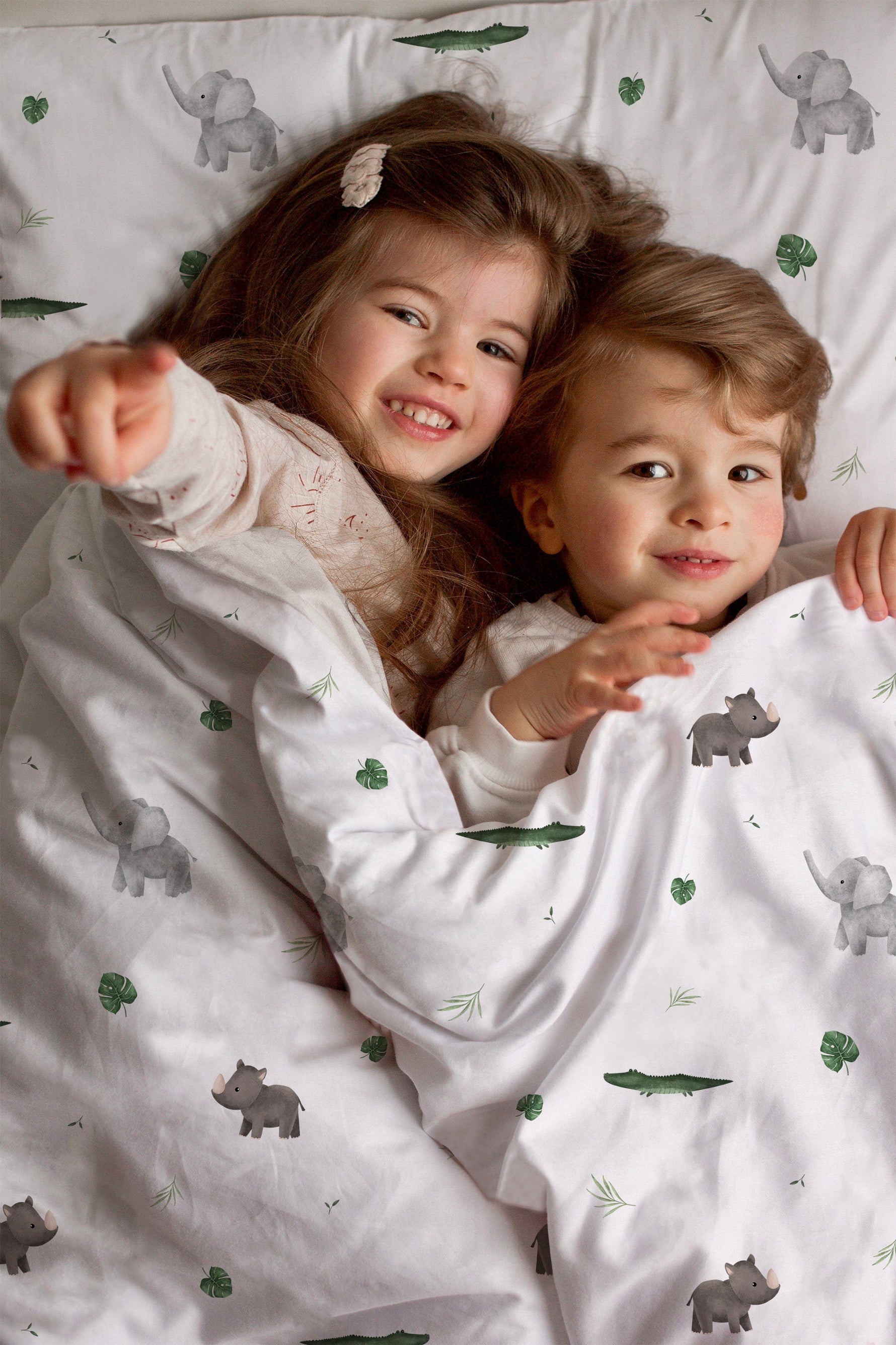 "Little Safari" Premium Kinderbettwäsche