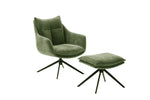 PARKER Loungesessel inkl. Hocker