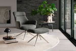 PELION Loungesessel inkl. Hocker