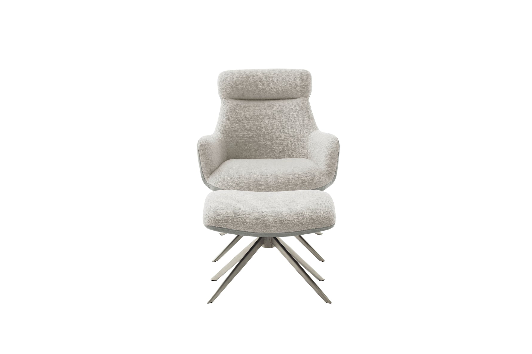PELION Loungesessel inkl. Hocker