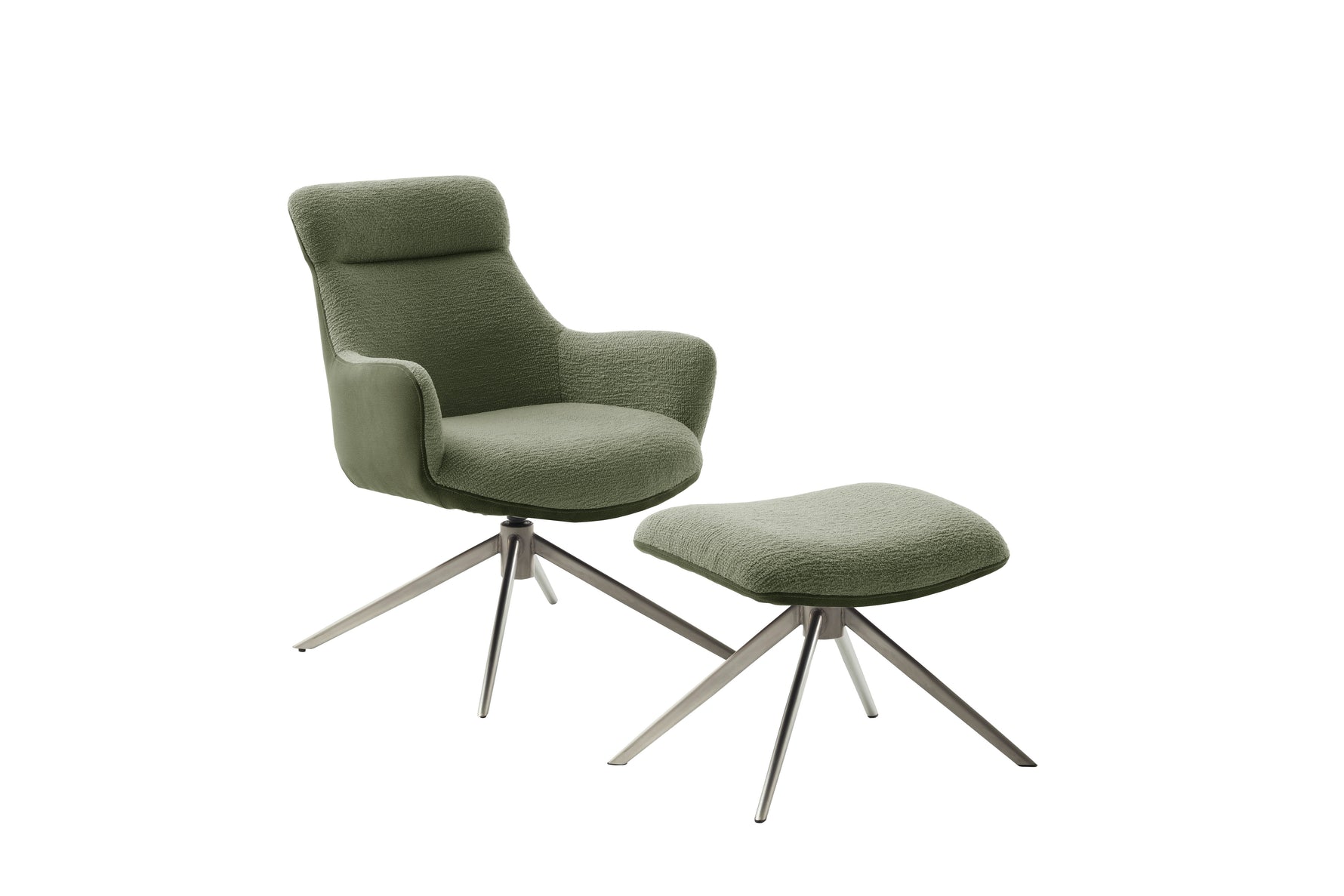 PELION Loungesessel inkl. Hocker