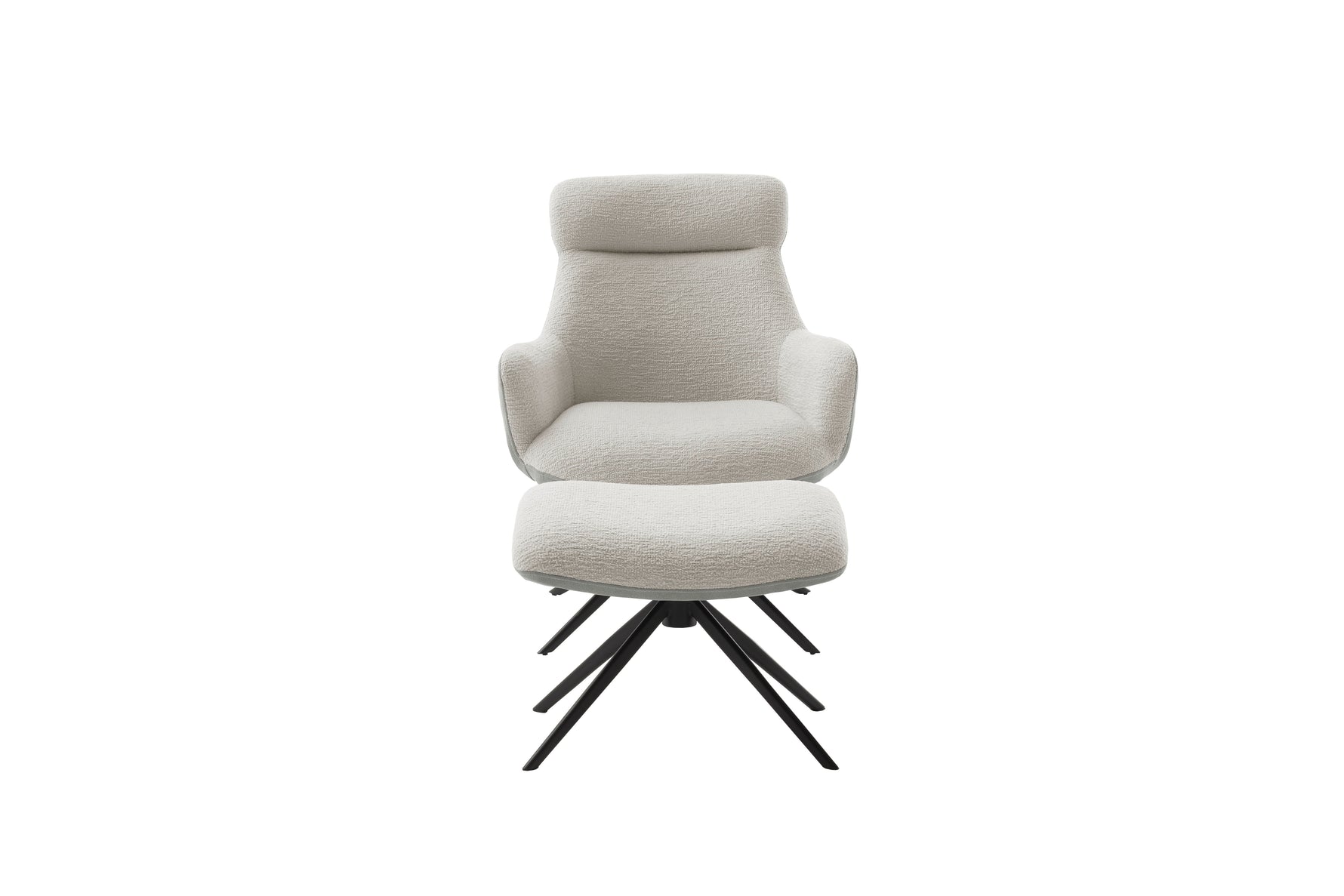 PELION Loungesessel inkl. Hocker