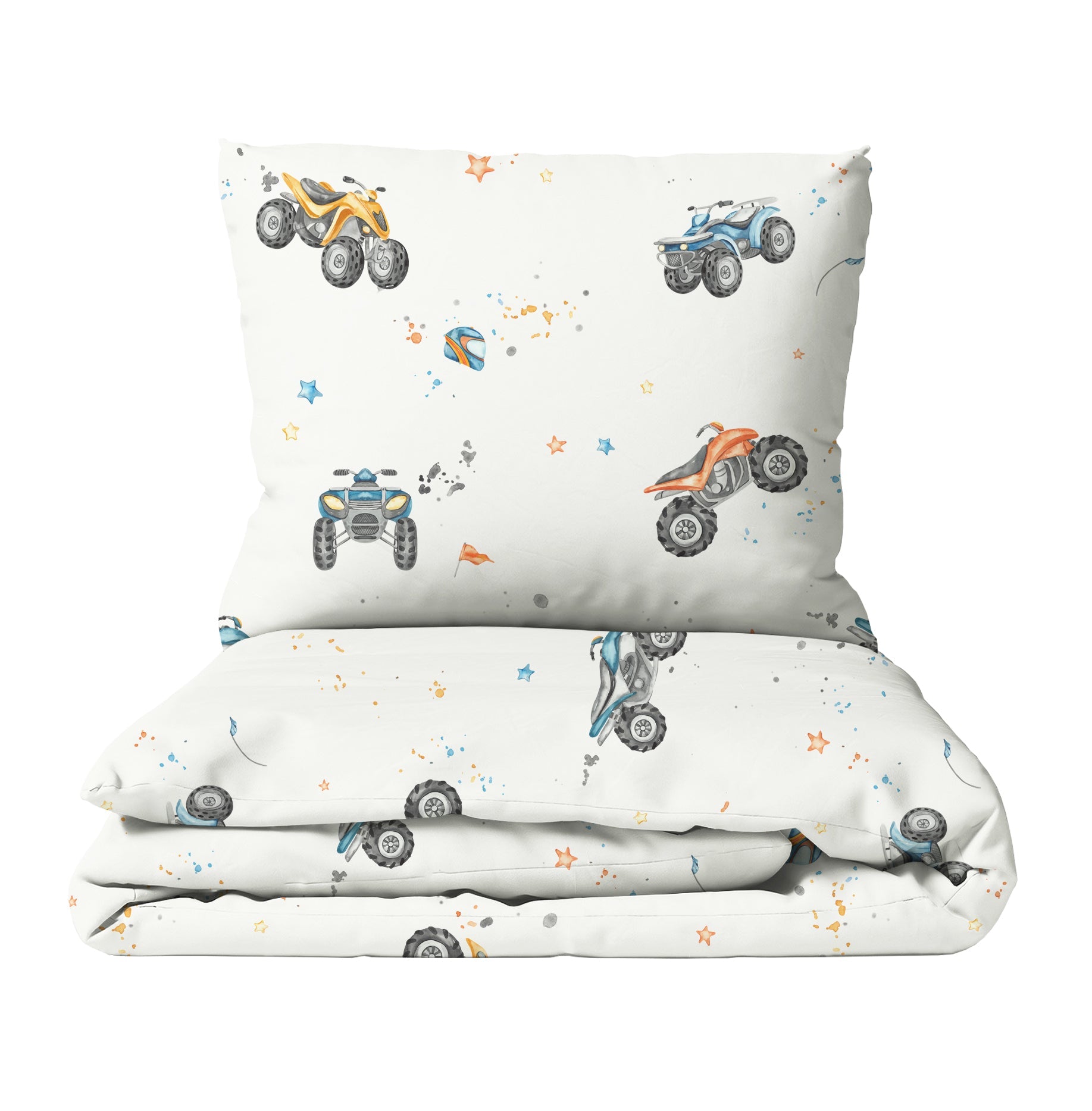 "Quads" Premium Kinderbettwäsche