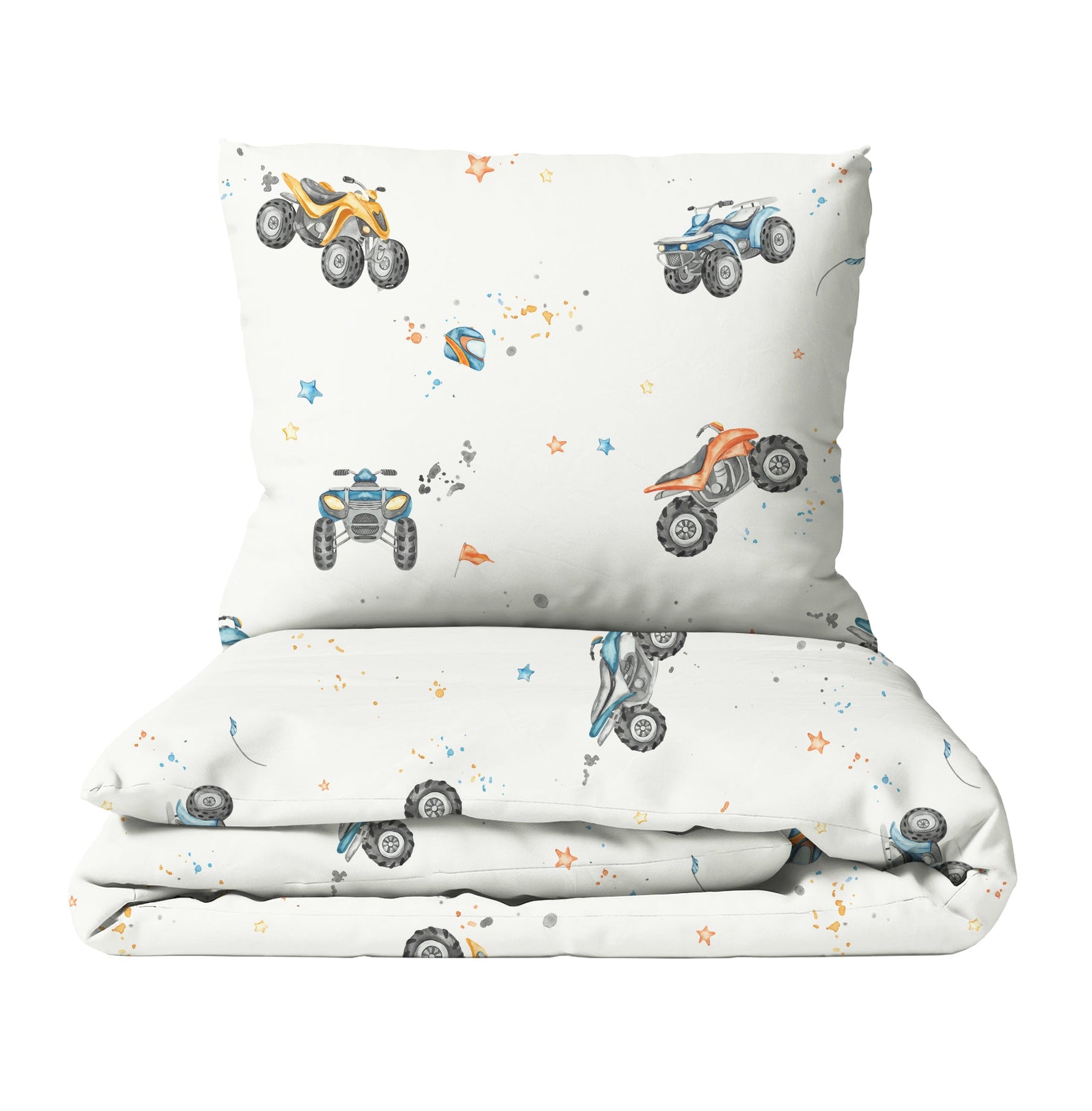 "Quads" Premium Kinderbettwäsche
