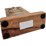 Holzschild MAMA Holztafel Geschenk Muttertag Mutter Schild Mangoholz Höhe 20 cm
